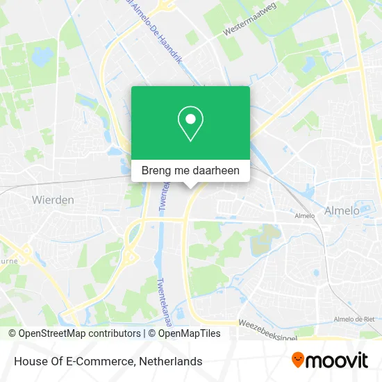 House Of E-Commerce kaart