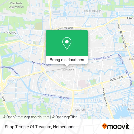 Shop Temple Of Treasure kaart