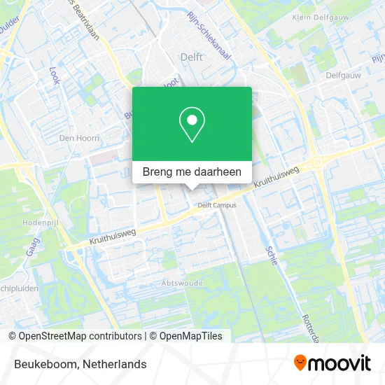Beukeboom kaart