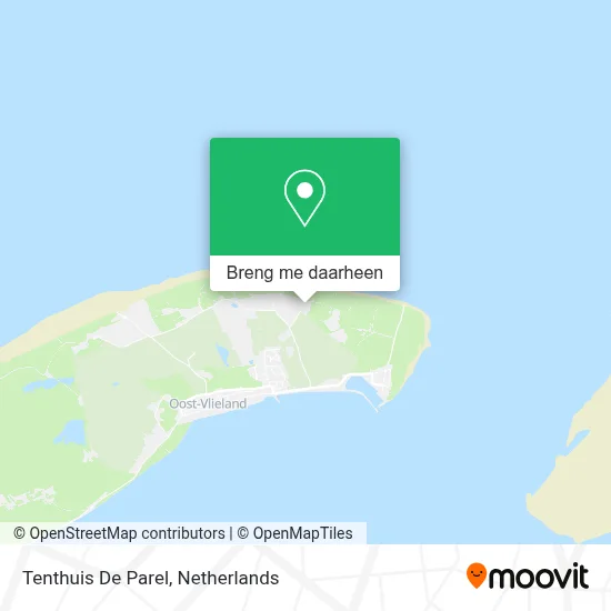 Tenthuis De Parel kaart