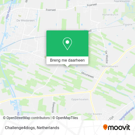 Challenge4dogs kaart