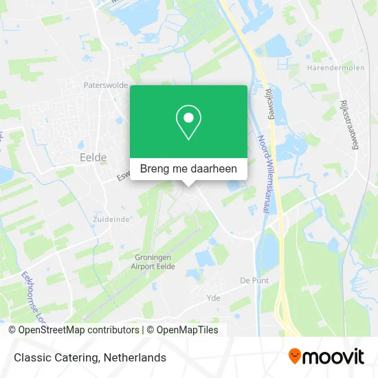 Classic Catering kaart