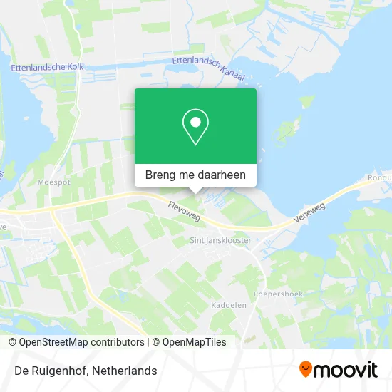 De Ruigenhof kaart