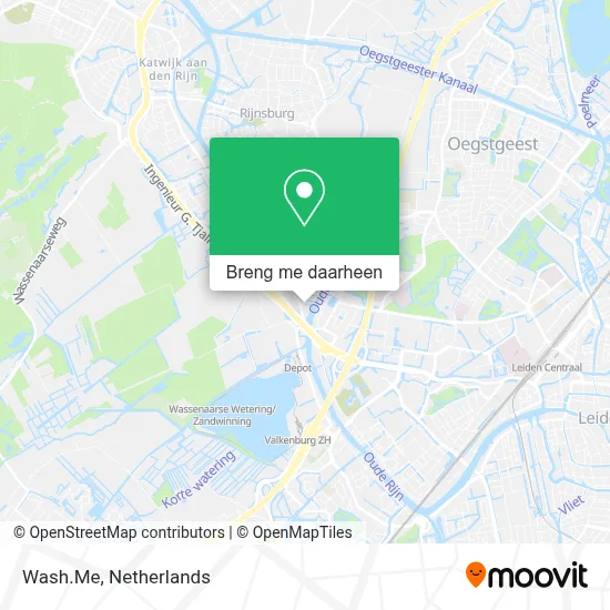 Wash.Me kaart