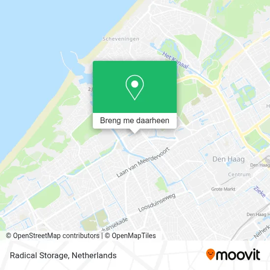 Radical Storage kaart