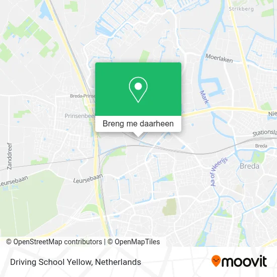 Driving School Yellow kaart