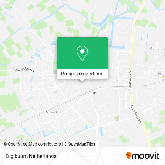 Digibuurt kaart