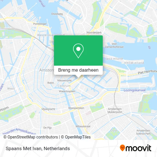 Spaans Met Ivan kaart