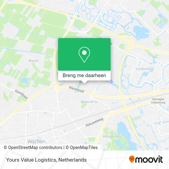Yours Value Logistics kaart