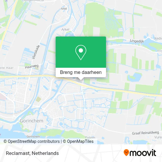 Reclamast kaart