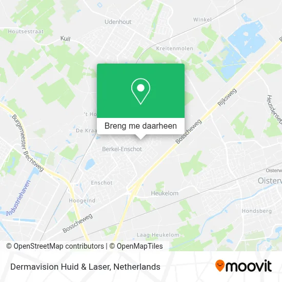 Dermavision Huid & Laser kaart
