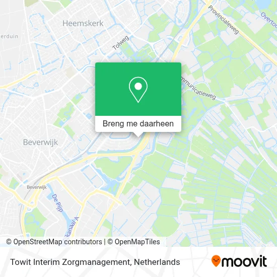 Towit Interim Zorgmanagement kaart