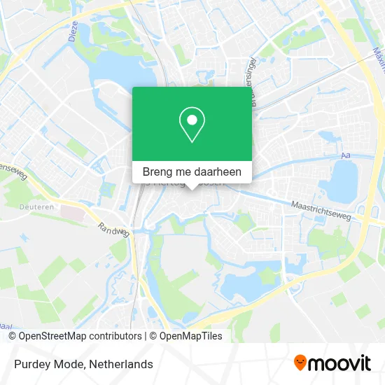 Purdey Mode kaart