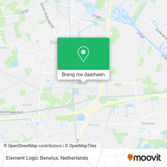 Element Logic Benelux kaart