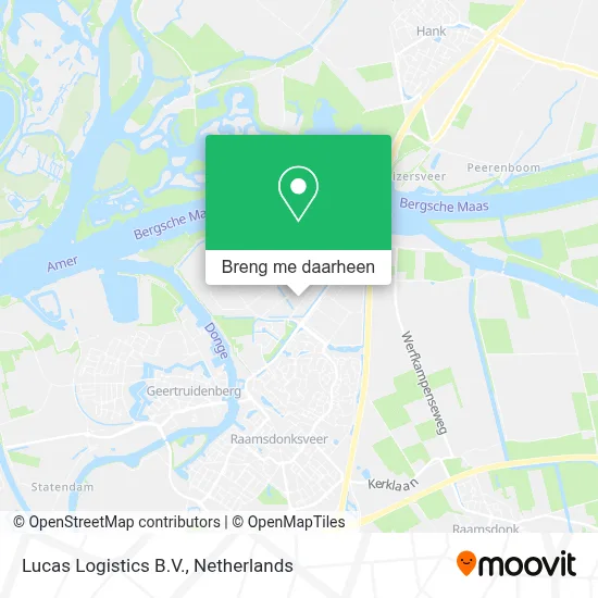 Lucas Logistics B.V. kaart