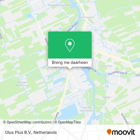 Olus Plus B.V. kaart