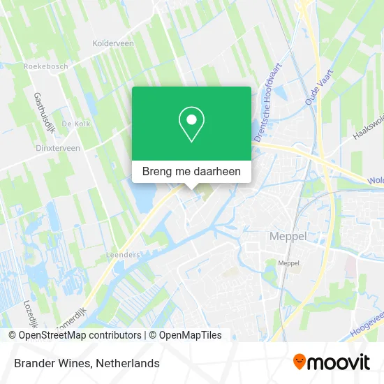 Brander Wines kaart