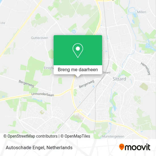Autoschade Engel kaart