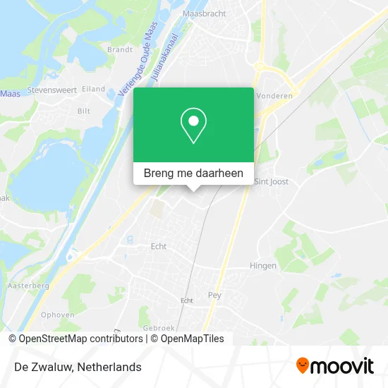 De Zwaluw kaart