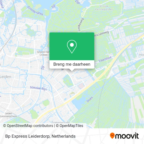 Bp Express Leiderdorp kaart