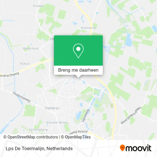 Lps De Toermalijn kaart