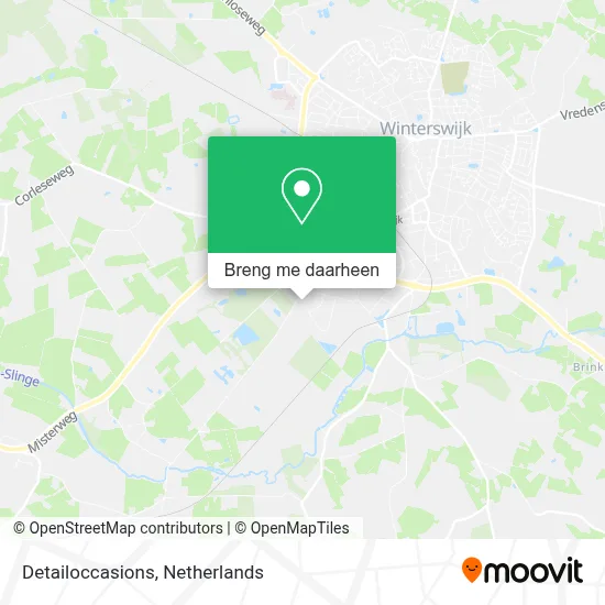 Detailoccasions kaart