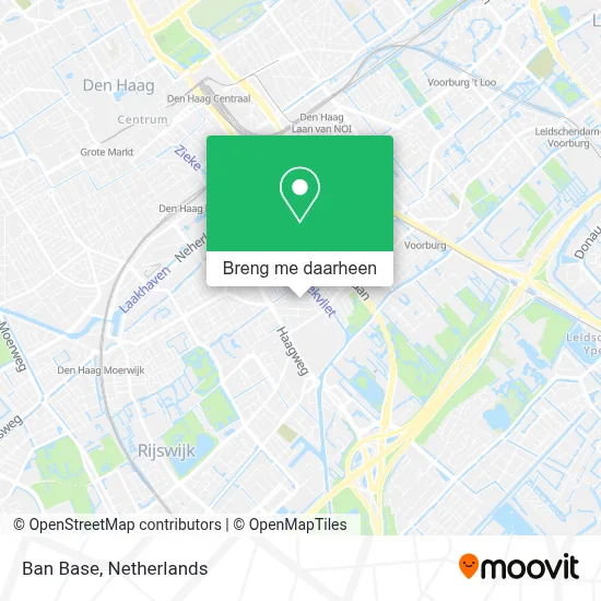 Ban Base kaart
