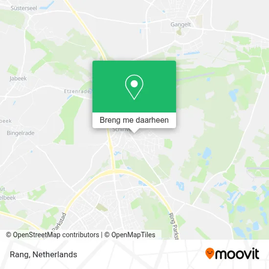 Rang kaart