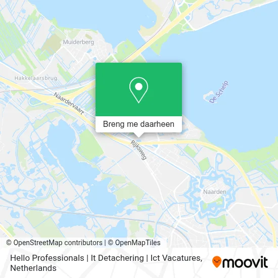 Hello Professionals | It Detachering | Ict Vacatures kaart
