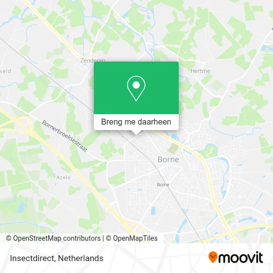 Insectdirect kaart