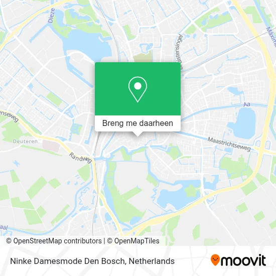 Ninke Damesmode Den Bosch kaart