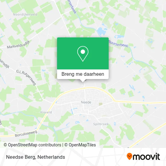 Needse Berg kaart