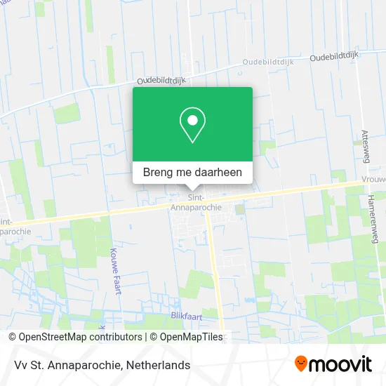 Vv St. Annaparochie kaart