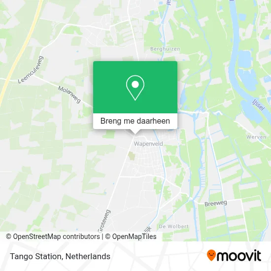 Tango Station kaart