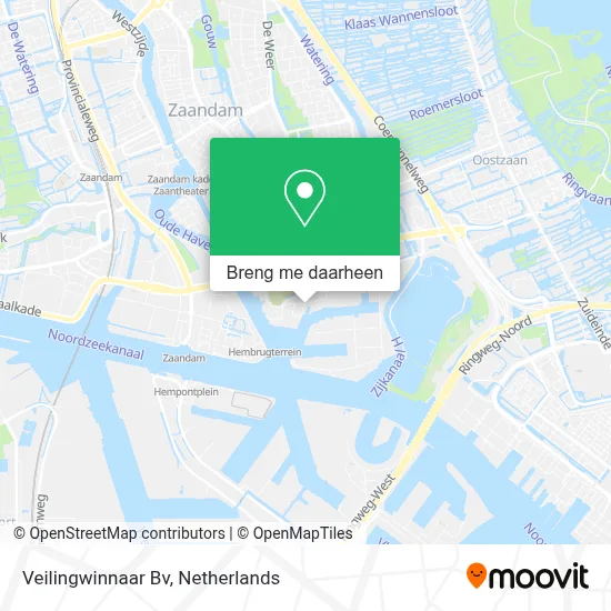 Veilingwinnaar Bv kaart