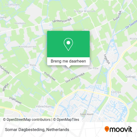 Somar Dagbesteding kaart