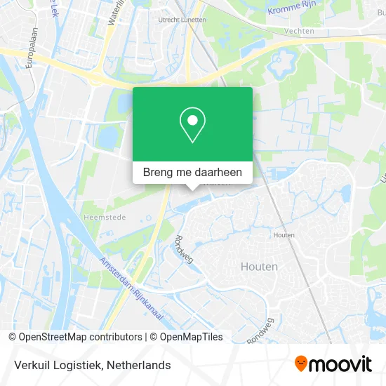 Verkuil Logistiek kaart