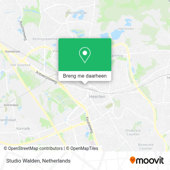 Studio Walden kaart