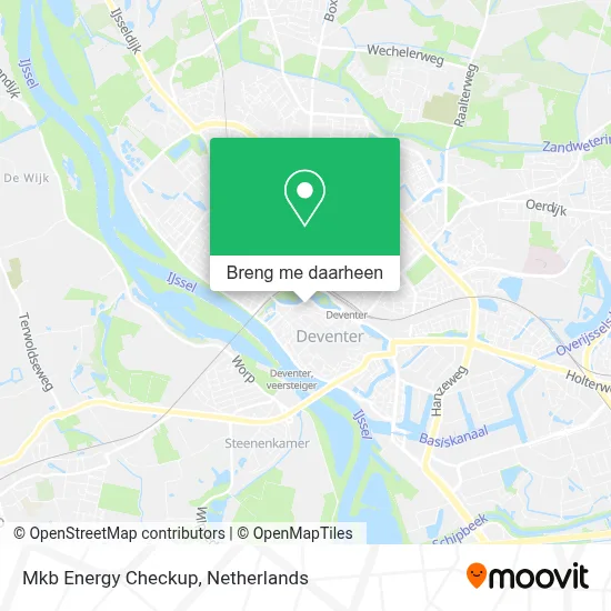 Mkb Energy Checkup kaart