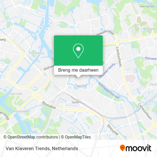 Van Klaveren Trends kaart