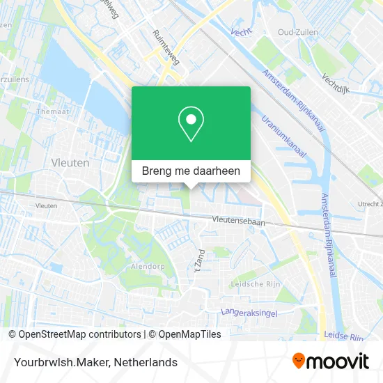 Yourbrwlsh.Maker kaart