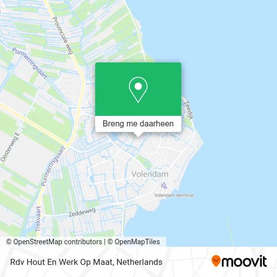 Rdv Hout En Werk Op Maat kaart