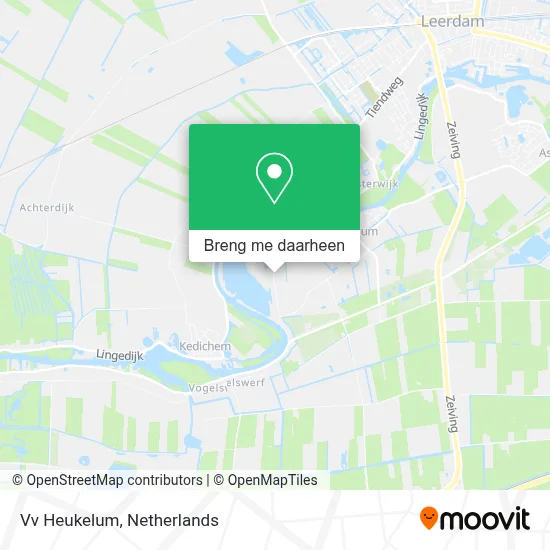Vv Heukelum kaart