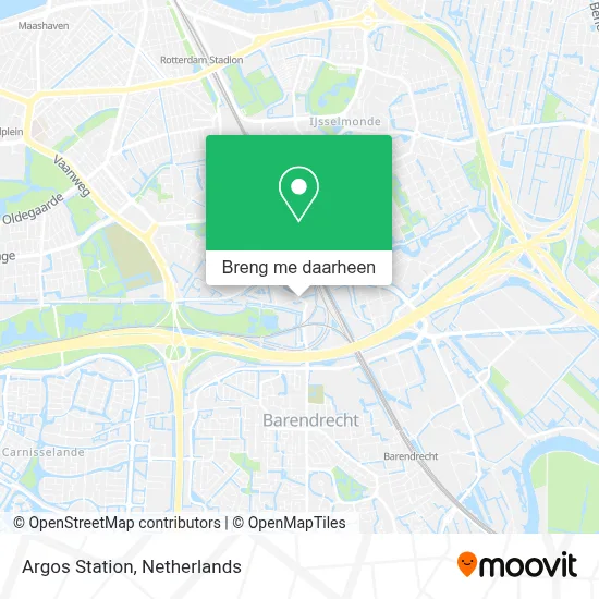 Argos Station kaart