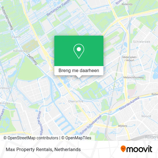 Max Property Rentals kaart