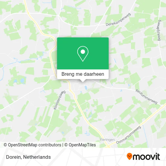 Dorein kaart