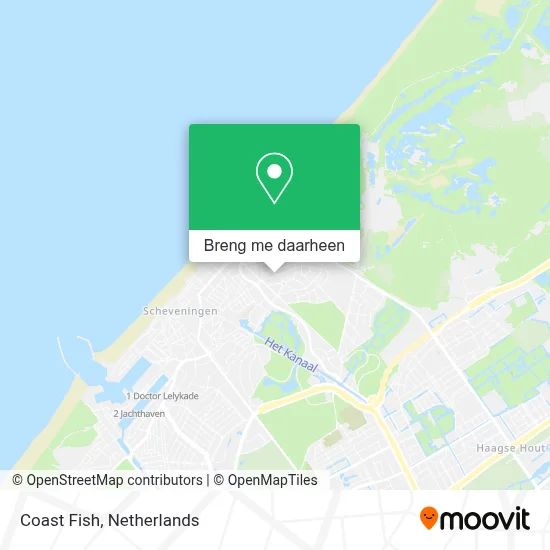 Coast Fish kaart