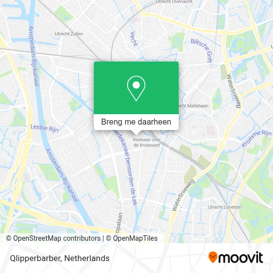 Qlipperbarber kaart