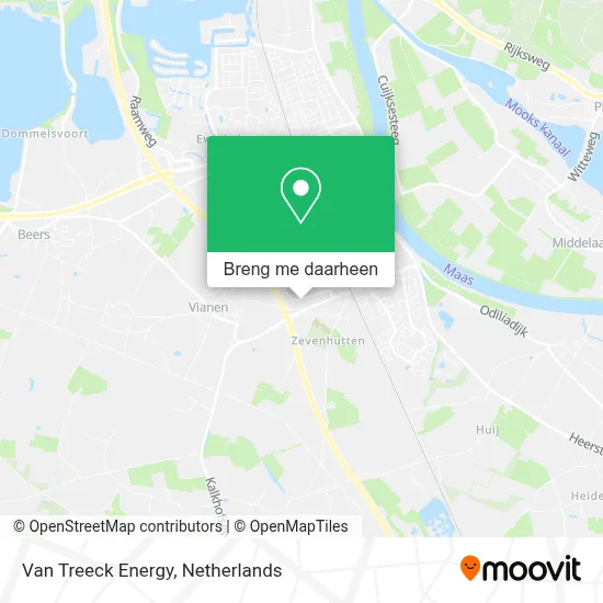 Van Treeck Energy kaart