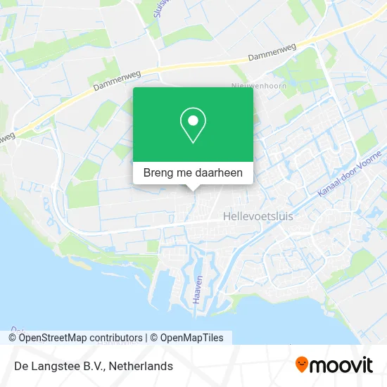 De Langstee B.V. kaart